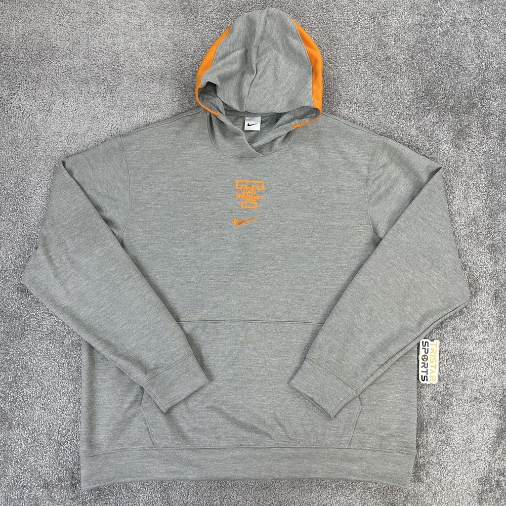Tennessee Lady Volunteers Hoodie Mens XL Tall Gray Nike PE Team Issue Vols